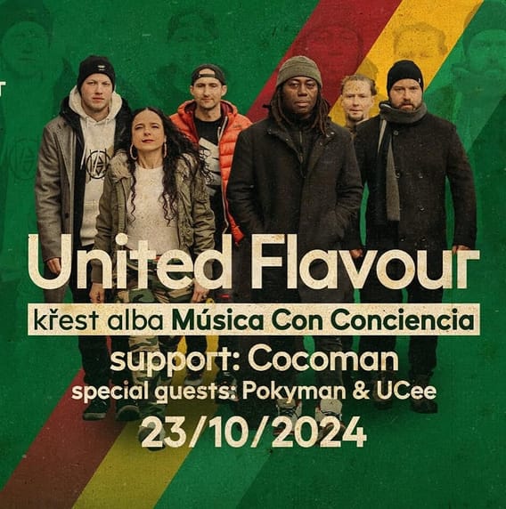 Zejtra nás čeká fakt krásnej koncert. Určitě to s náma přijď zažít ❤️ @unitedflavour